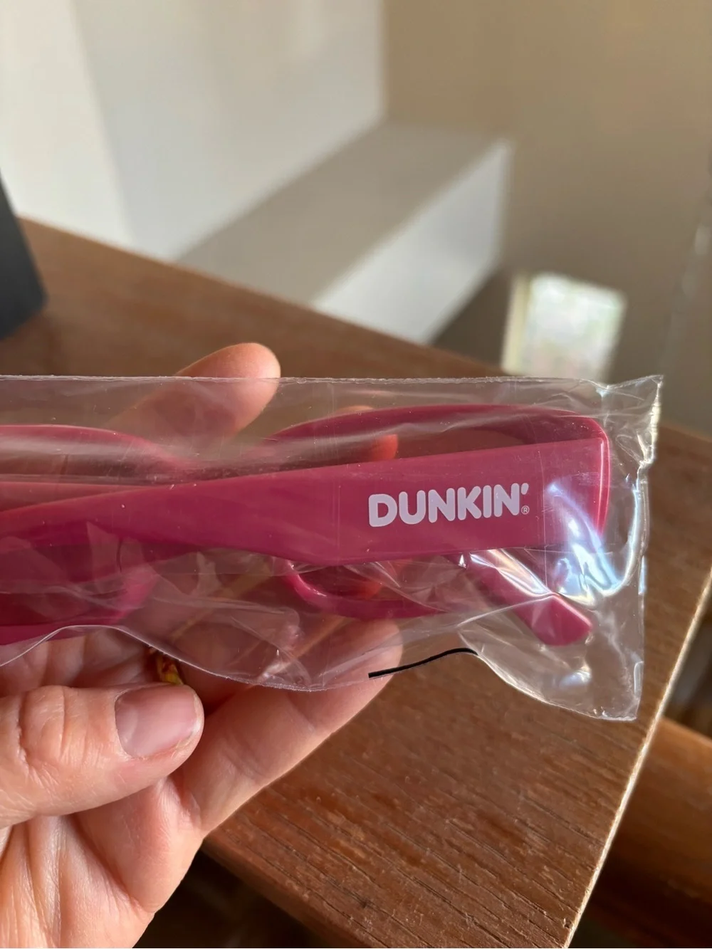 5 Pairs of Dunkin Donuts 🍩 Pink Party Sunglasses - Pack of Trendy Pink Shades